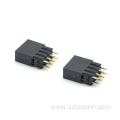 2.54mm Pitch Female header Connector Straight 8P
